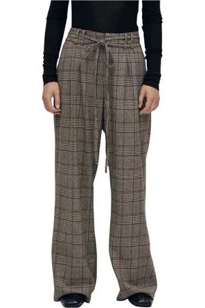 ALOHAS Mujer, Pantalones, Marrón, Talla: XS