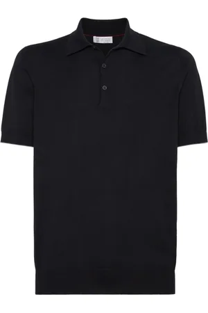 Brunello Cucinelli Hombre, Camisetas, Negro, Talla: L