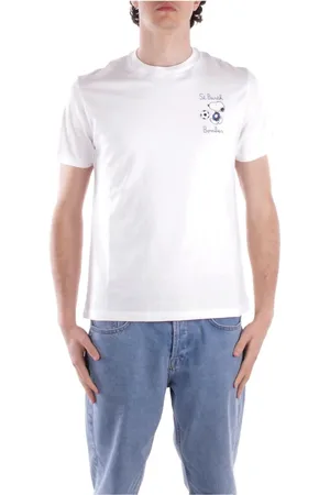 MC2 SAINT BARTH Hombre, Camisetas, Blanco, Talla: S