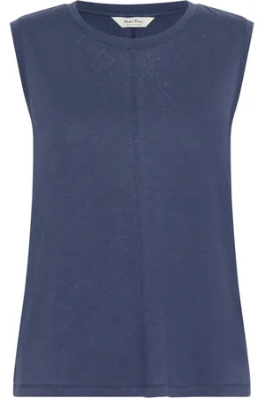 Part Two Mujer, Camisetas, Azul, Talla: XL