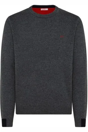 sun68 Hombre, Jerseys, Gris, Talla: 2XL