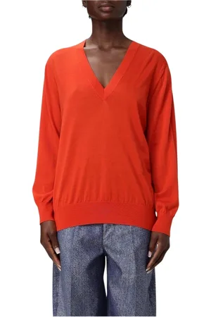 Bottega Veneta Mujer, Jerseys, Rojo, Talla: M