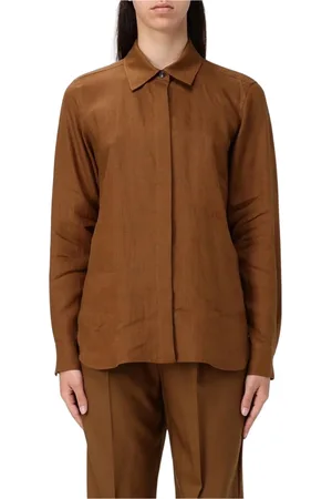 Max Mara Mujer, Blusas y Camisas, Marrón, Talla: XS