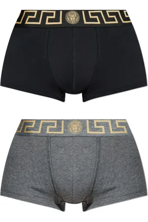 VERSACE Hombre, Ropa interior, Negro, Talla: 3XL