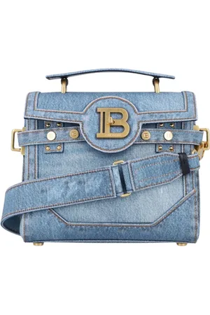 Balmain Mujer, Bolsos, Azul, Talla: ONE Size