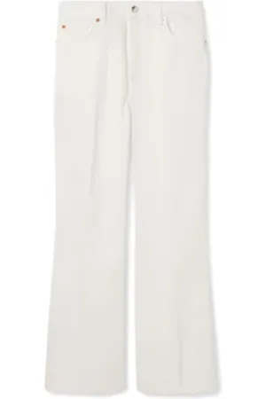 Gucci Mujer, Pantalones, Blanco, Talla: W28