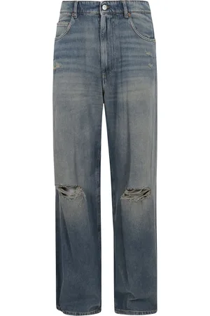 Maison Margiela Hombre, Vaqueros, Azul, Talla: W33