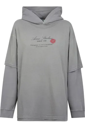 Acne Studios Mujer, Sudaderas, Gris, Talla: S