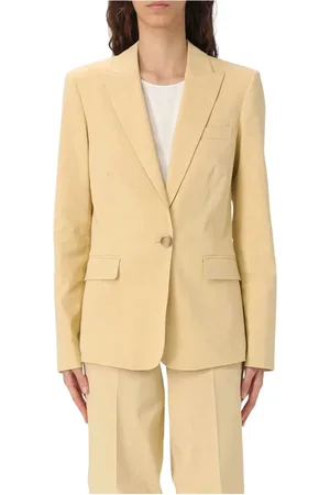 Pinko Mujer, Chaquetas, Amarillo, Talla: XL