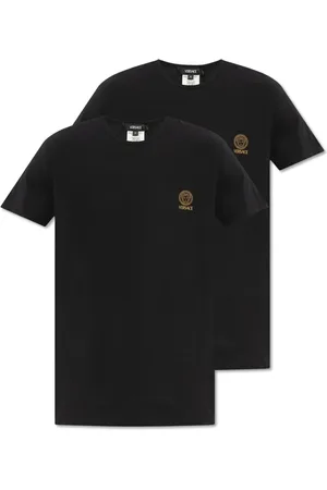 VERSACE Hombre, Camisetas, Negro, Talla: M