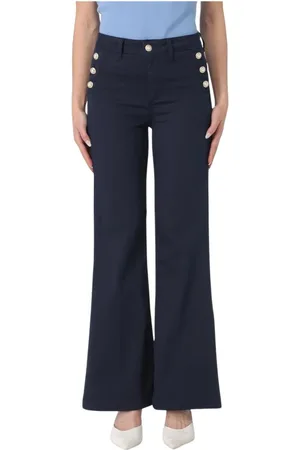 Liu Jo Mujer, Pantalones, Azul, Talla: W28
