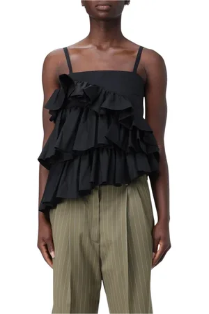 Msgm Mujer, Camisetas, Negro, Talla: S