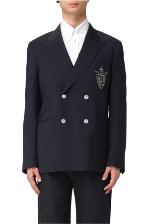 Fendi Hombre, Chaquetas, Azul, Talla: L