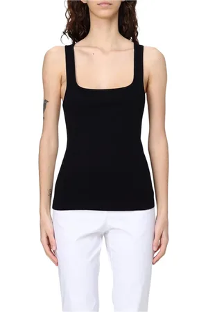 LIVIANA CONTI Mujer, Camisetas, Negro, Talla: L