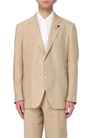 LARDINI Hombre, Chaquetas, Marrón, Talla: M