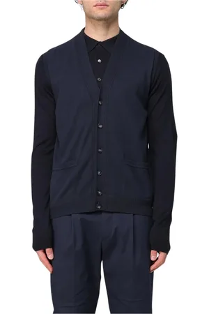 ALPHA STUDIO Hombre, Jerseys, Azul, Talla: M