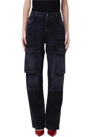 Diesel Mujer, Vaqueros, Gris, Talla: W27