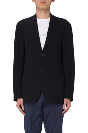 Giorgio Armani Hombre, Chaquetas, Azul, Talla: M