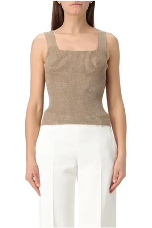 Twin-Set Mujer, Camisetas, Verde, Talla: S
