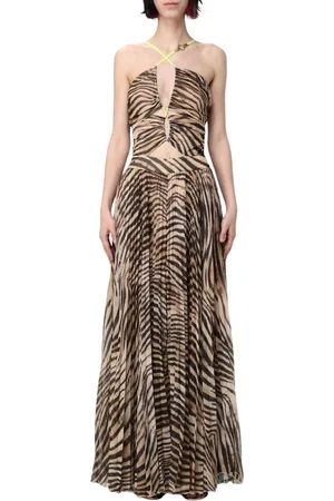 Roberto Cavalli Mujer, Vestidos, Marrón, Talla: M