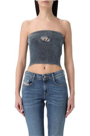 Diesel Mujer, Camisetas, Azul, Talla: S