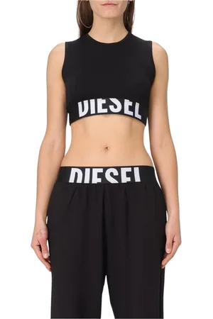 Diesel Mujer, Camisetas, Negro, Talla: S
