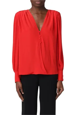 Pinko Mujer, Blusas y Camisas, Rojo, Talla: XS