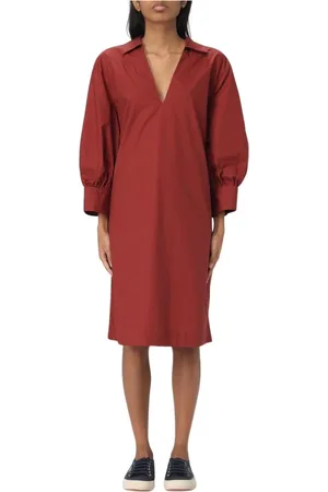 Woolrich Mujer, Vestidos, Marrón, Talla: L