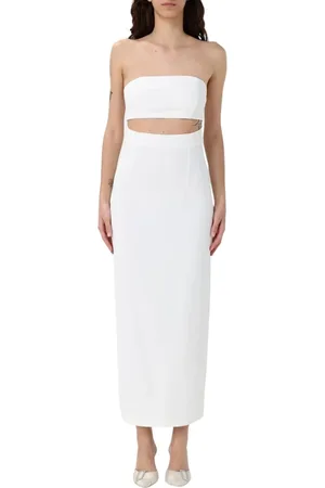 HANITA Mujer, Vestidos, Blanco, Talla: M