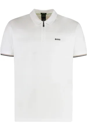 HUGO BOSS Hombre, Camisetas, Blanco, Talla: 2XL