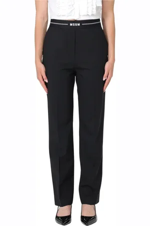 Msgm Mujer, Pantalones, Negro, Talla: XS