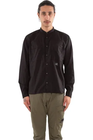C.P. Company Hombre, Camisas, Negro, Talla: M