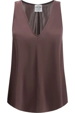FORTE FORTE Mujer, Camisetas, Marrón, Talla: XL