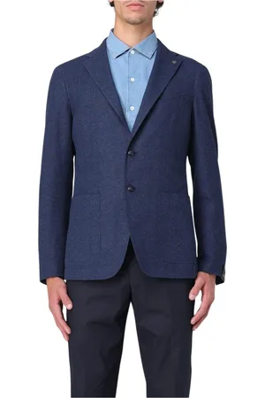 TAGLIATORE Hombre, Chaquetas, Azul, Talla: 5XL