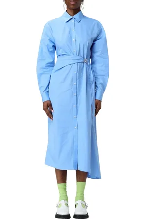 Msgm Mujer, Vestidos, Azul, Talla: S