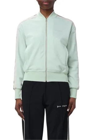Palm Angels Mujer, Sudaderas, Verde, Talla: L