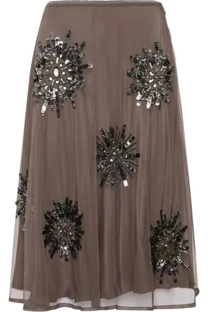 Maliparmi Mujer, Faldas, Gris, Talla: 2XS