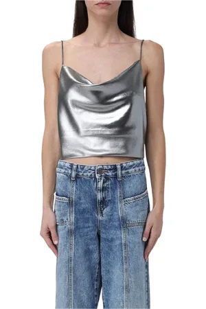 ROTATE Mujer, Camisetas, Gris, Talla: L