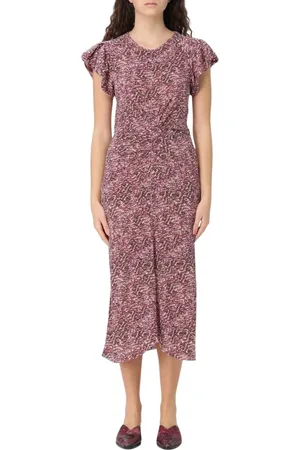 Isabel Marant Mujer, Vestidos, Púrpura, Talla: 2XS