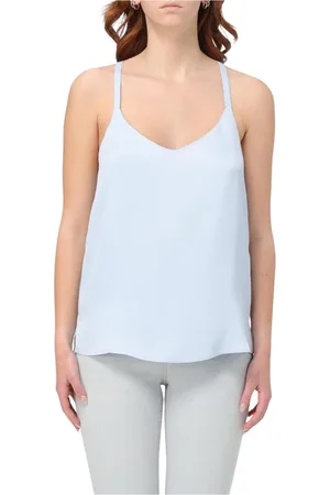 Twin-Set Mujer, Camisetas, Azul, Talla: L