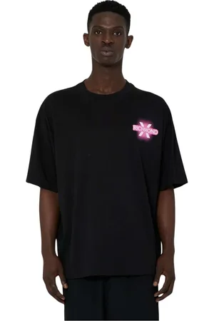 John Richmond Hombre, Camisetas, Negro, Talla: S