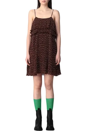 Ganni Mujer, Vestidos, Marrón, Talla: S