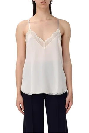 Zadig & Voltaire Mujer, Camisetas, Blanco, Talla: M
