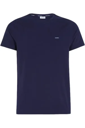 Calvin Klein Hombre, Camisetas, Azul, Talla: L