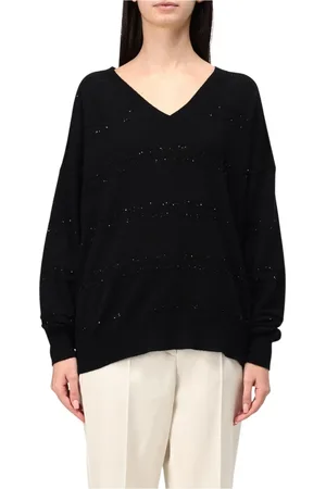 LORENA ANTONIAZZI Mujer, Jerseys, Negro, Talla: S