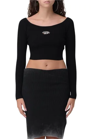 Diesel Mujer, Camisetas, Negro, Talla: S