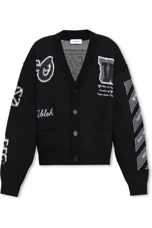 OFF-WHITE Hombre, Jerseys, Negro, Talla: L
