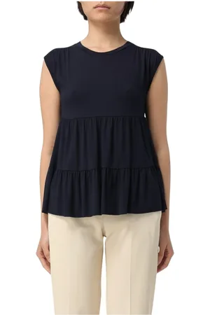 Kaos Mujer, Camisetas, Azul, Talla: L