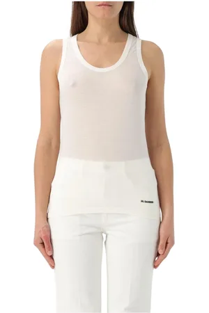 Jil Sander Mujer, Camisetas, Blanco, Talla: M