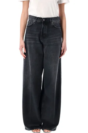 haikure Mujer, Vaqueros, Negro, Talla: W25